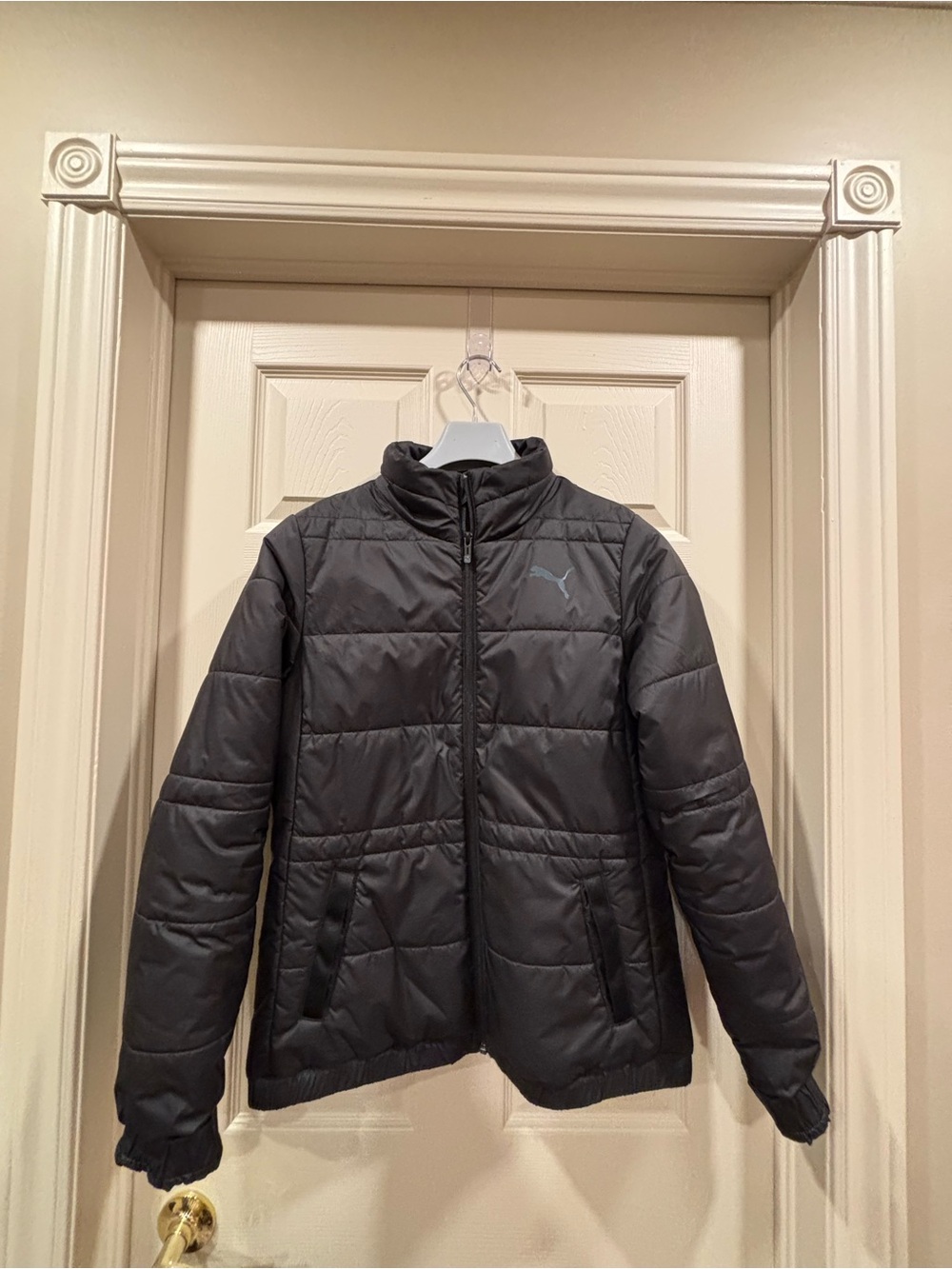 Puma Women’s Black Quilted Puffer Jacket